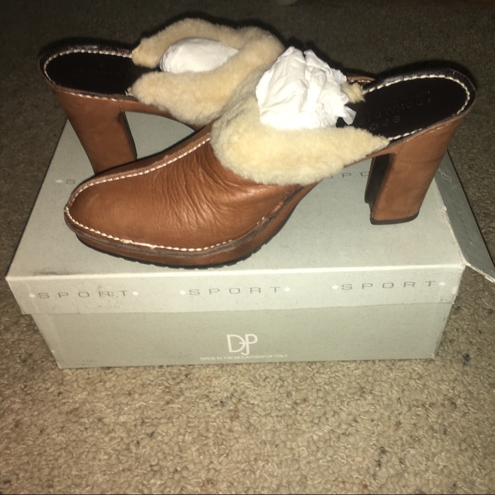 Donald J. Pliner Sport Bhappy Tan Mule Size 10M